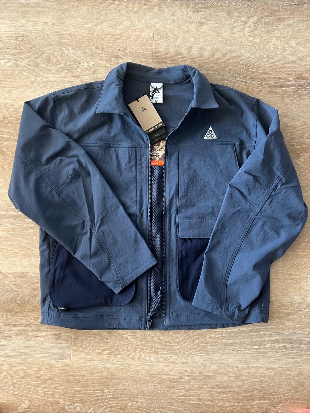 Nike ACG Men's Blue Smith Summit Jacket size M